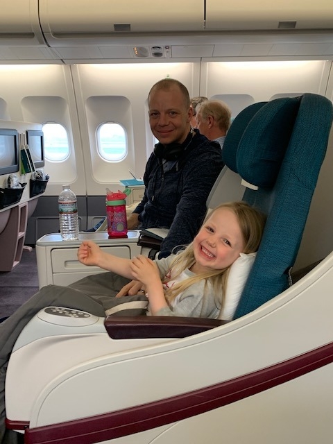 Flying with children