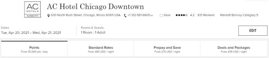 AC Hotel Chicago Downtown