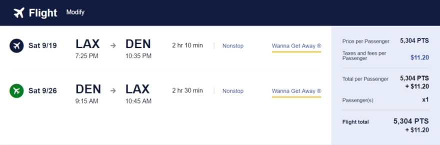 Southwest Rapid Rewards