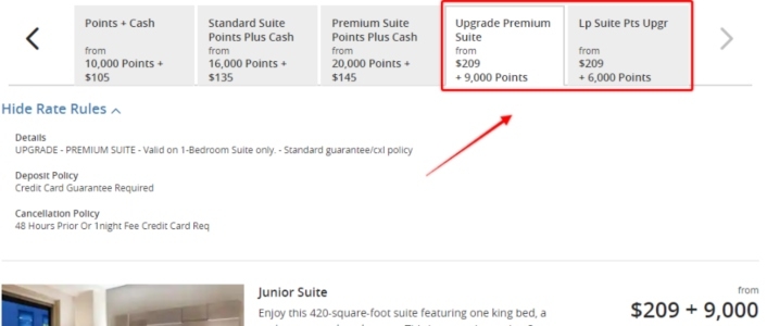 Hyatt Website Screenshot