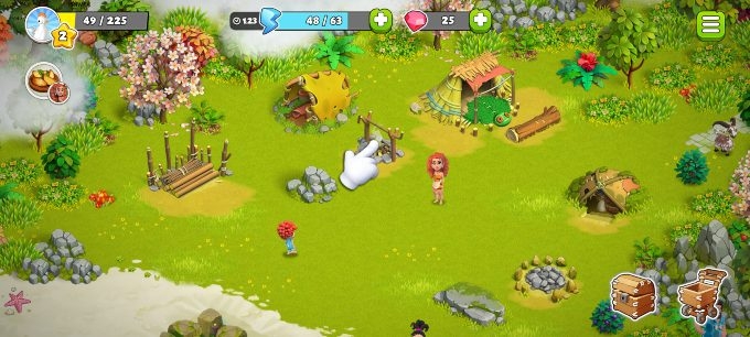 A Family Island gameplay scene. 