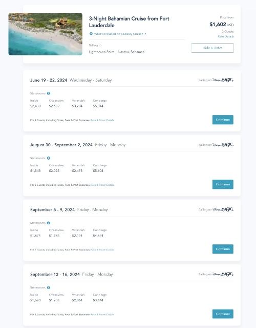 Disney cruise screenshot