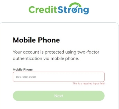 CreditStrong Screenshot
