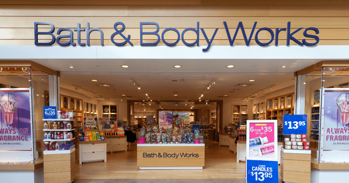Bath & Body Works store