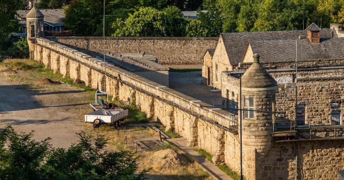 historic Idaho State Penitentiary Building