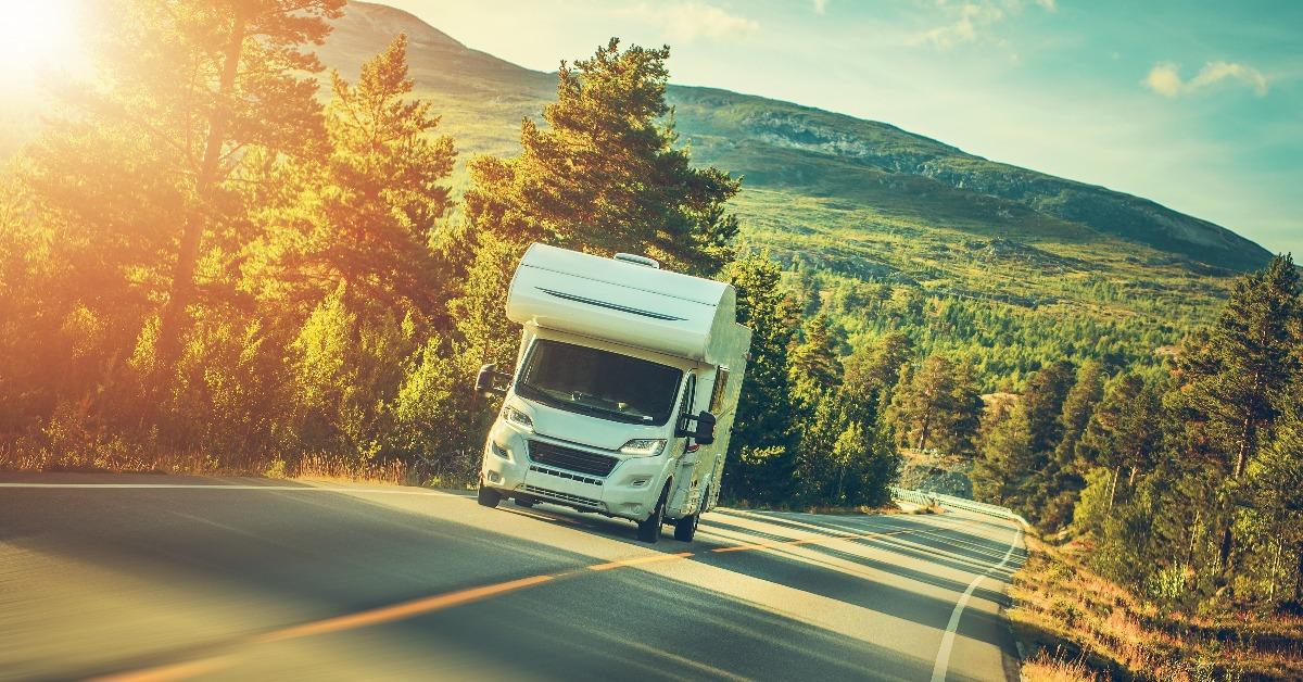 camper van summer trip