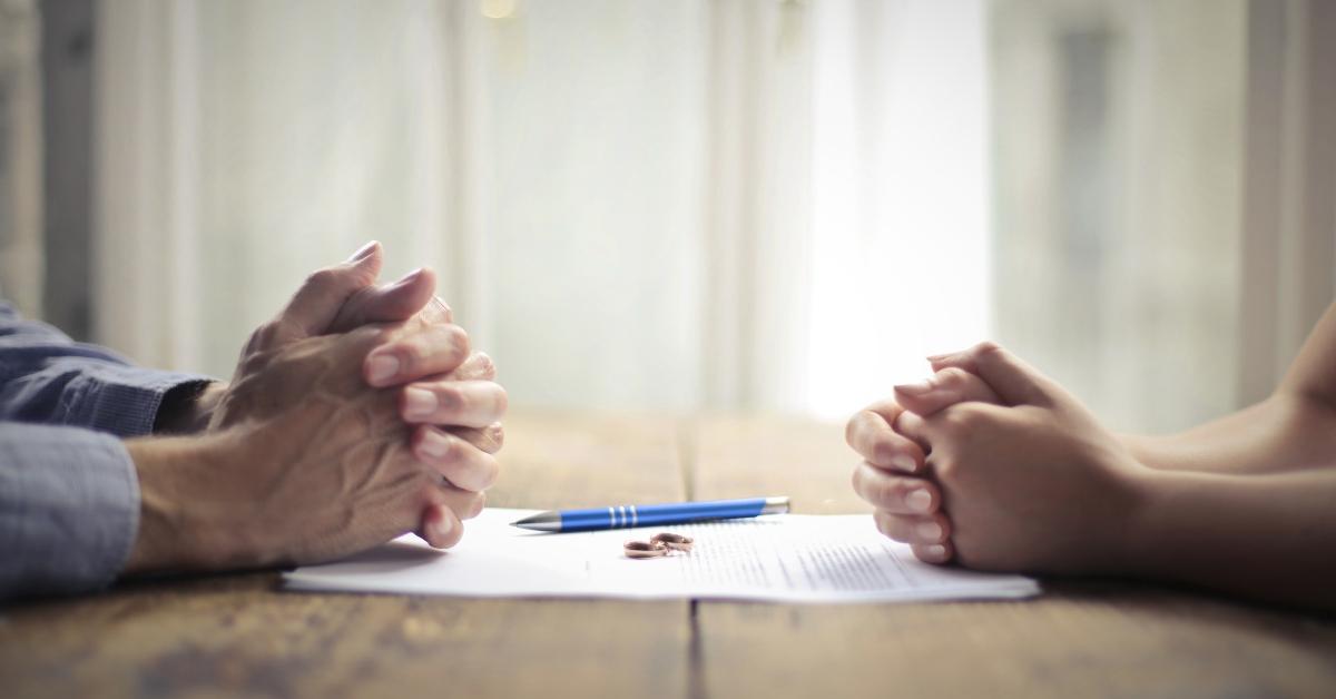 Divorce paperwork