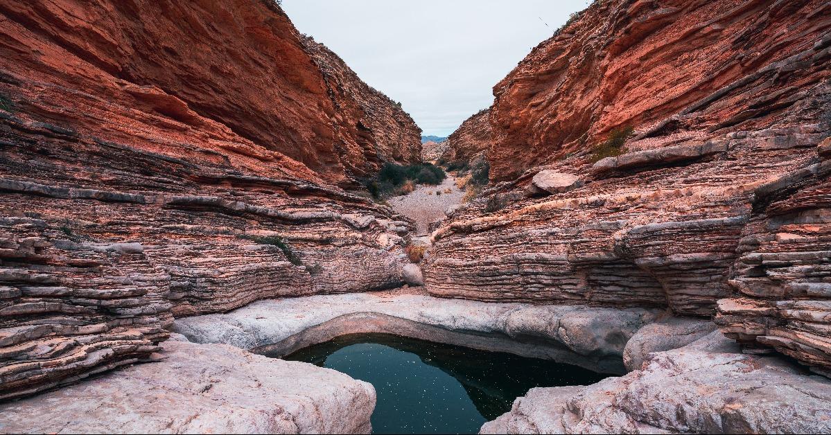 Ernst Tinaja in Big Bend National Park Texas