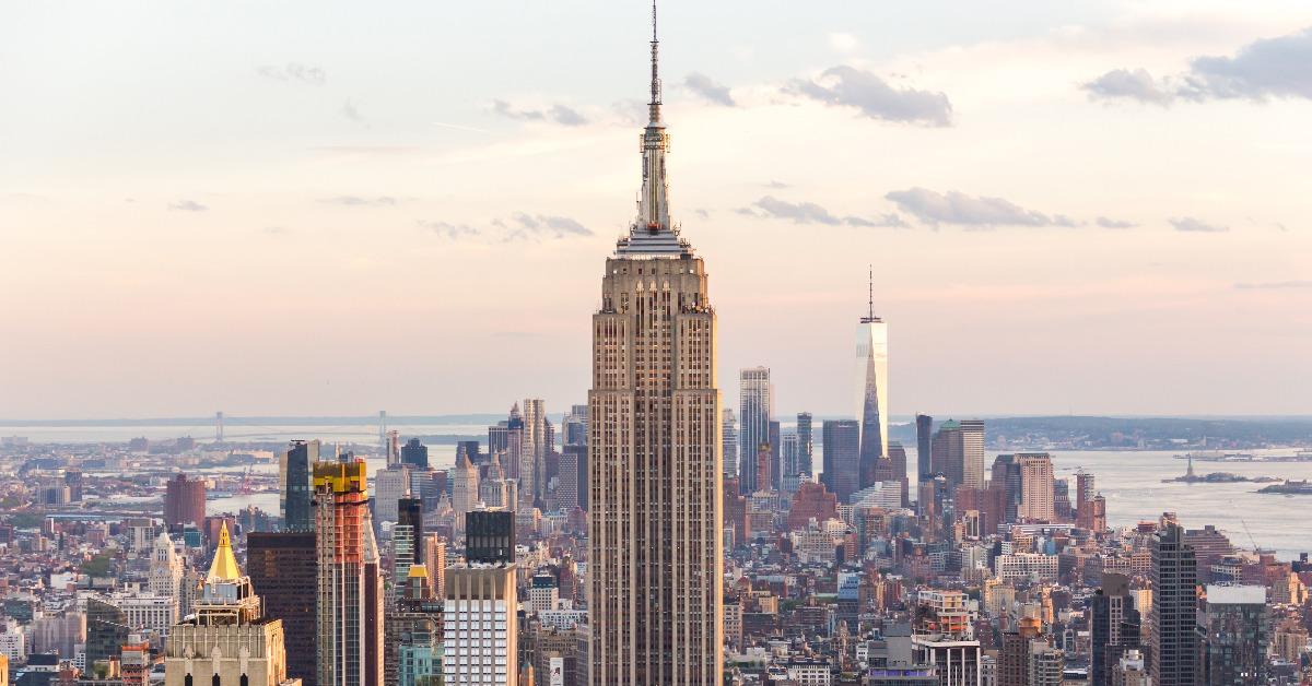 New York City skyline with the Empire State Building