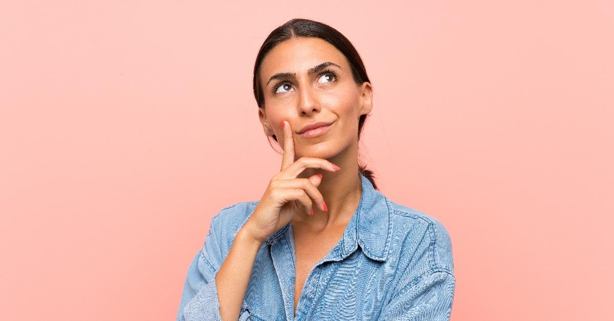 Woman with an idea