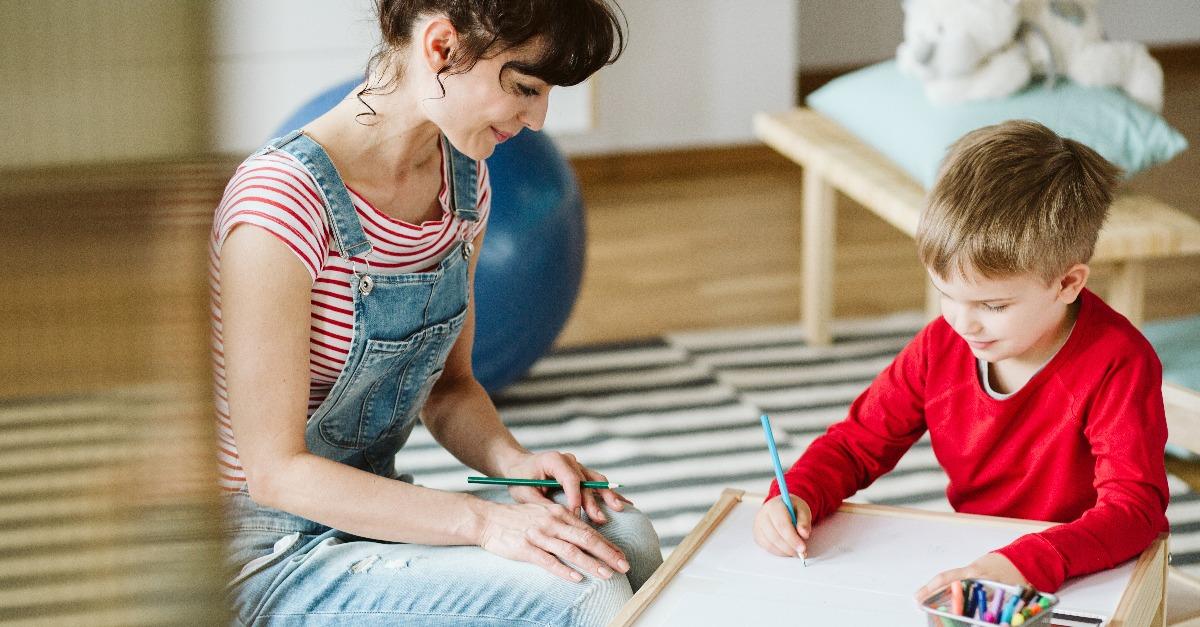 kid is learning skills that don't come naturally because of ADHD