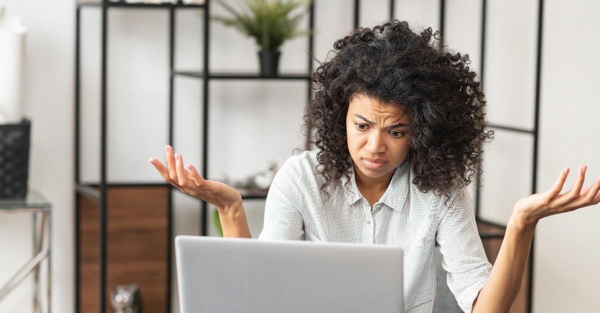 female manager feeling stressed