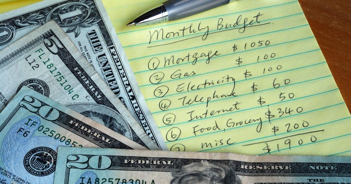 determining the monthly budget