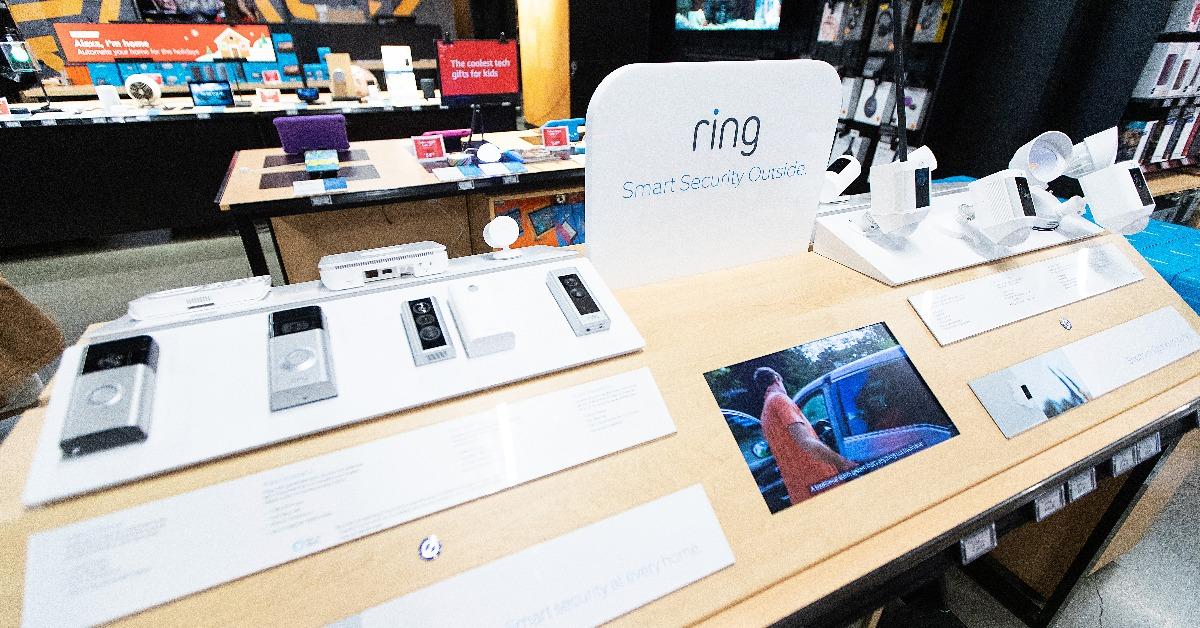  Ring security camera doorbell