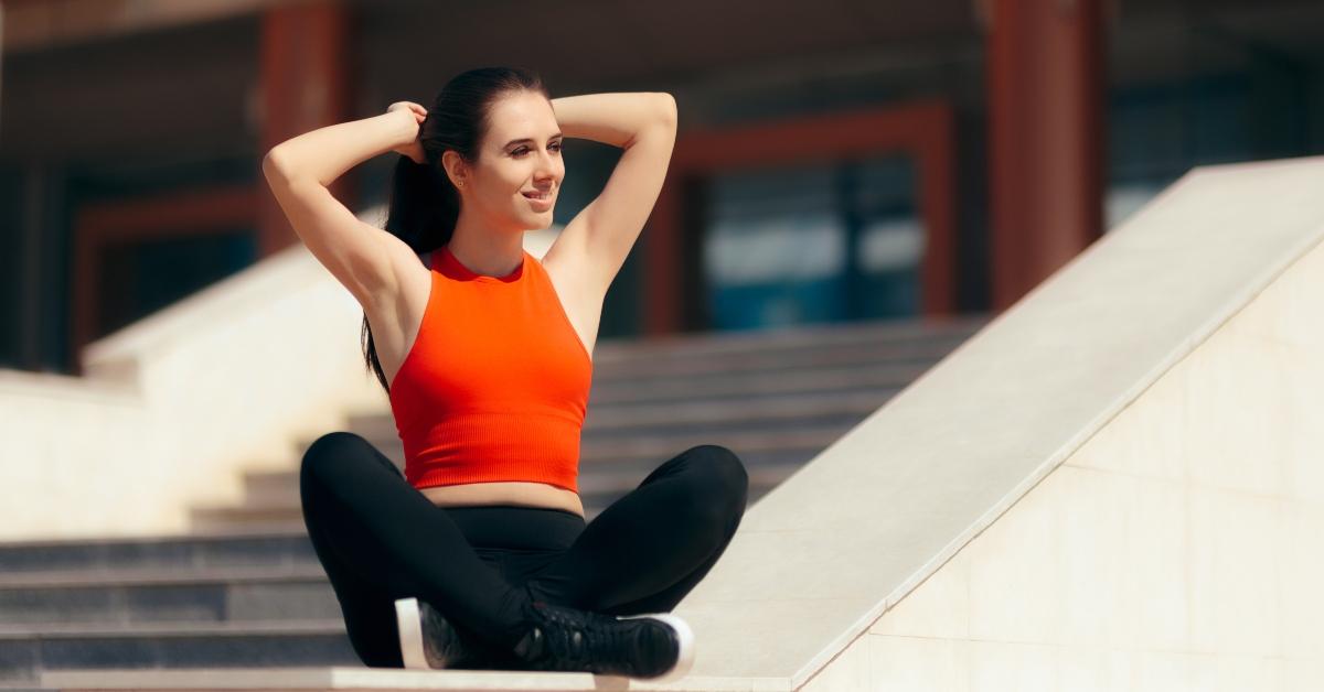 Women in athletic wear