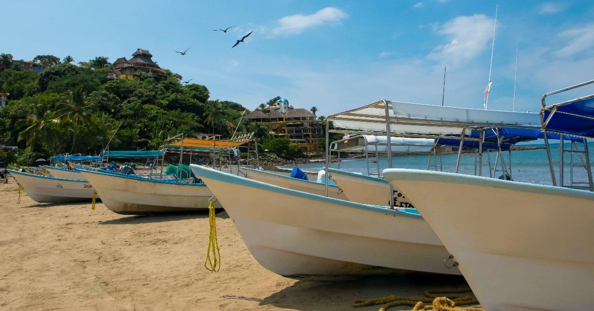 boats at the beachfront