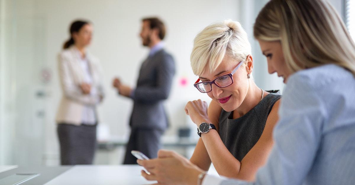 business people working as a team at the office