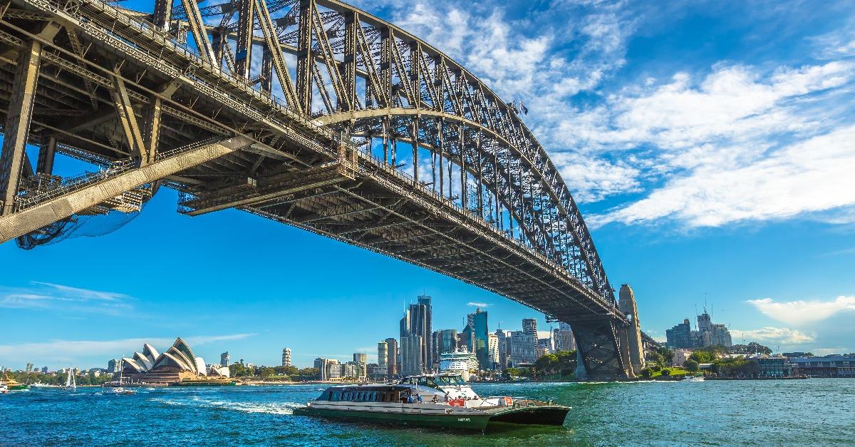 Sydney Opera House and Harbor Bridge