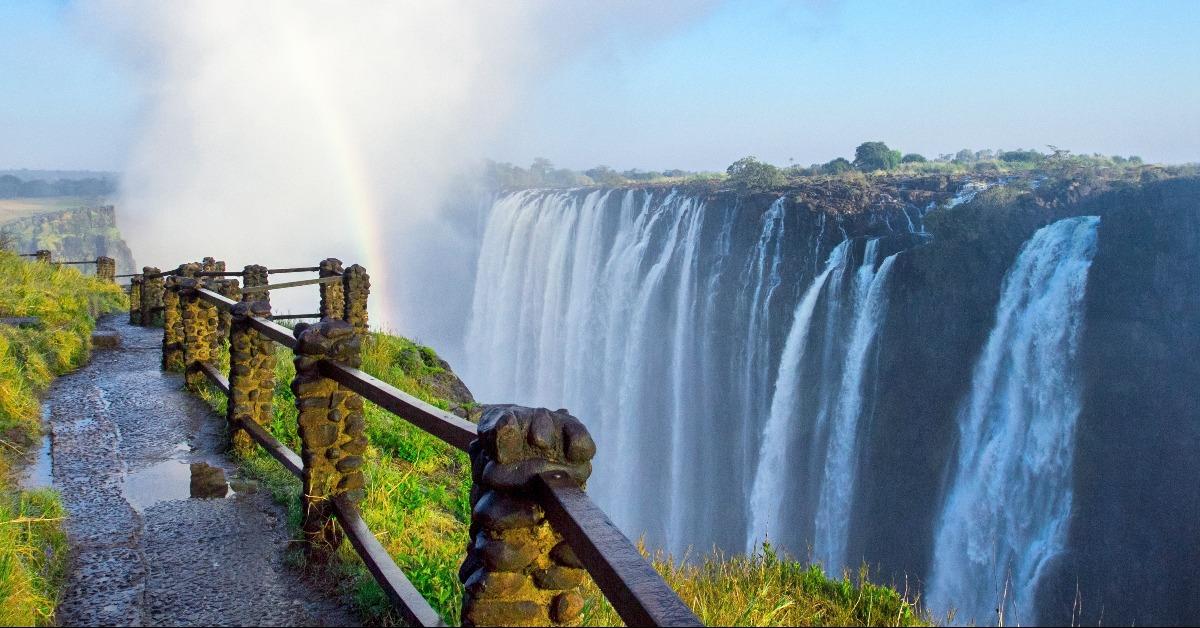 Victoria falls Africa's most famous landmark