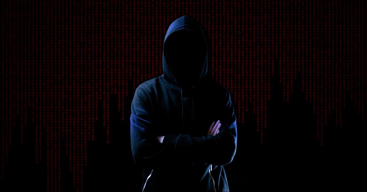  internet web hack technology with flare ray flash effect