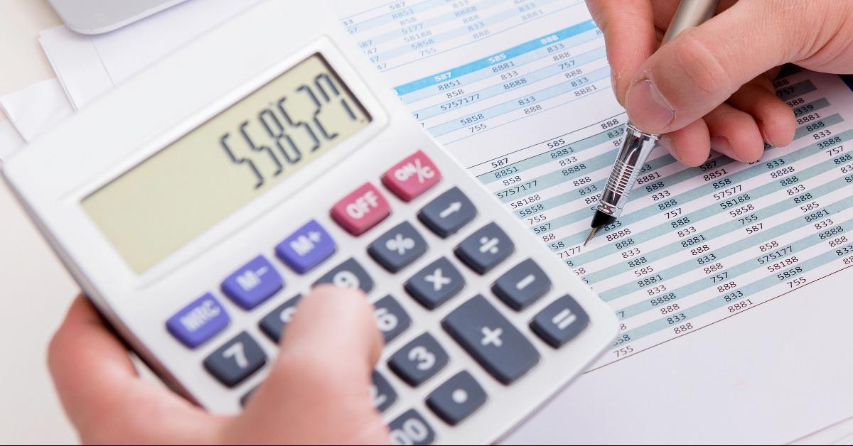 finance analyst looking and financial reports 