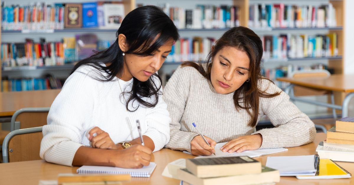 women gaining new skills at public library