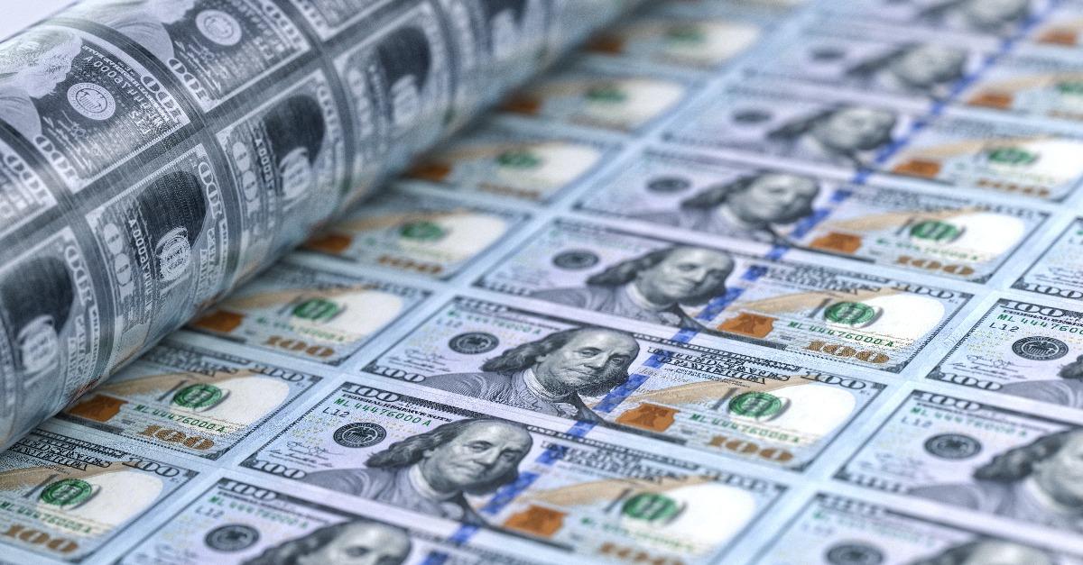 United States 100 dollar bills 