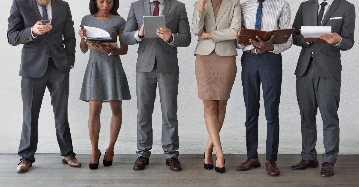 corporate professional business workers
