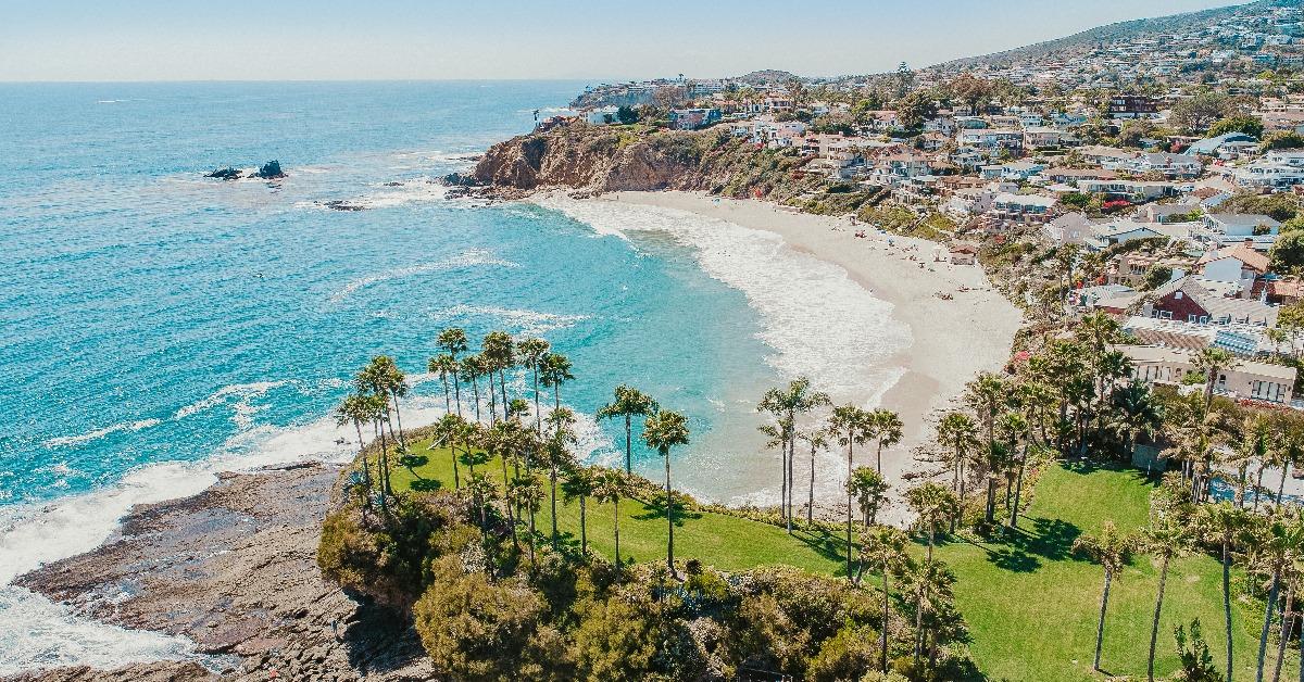 Laguna Beach aerial view