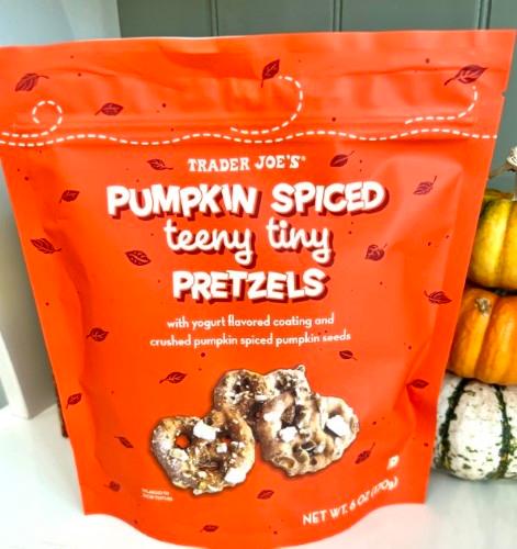 Trader Joe's Pumpkin Spiced Teeny Tiny Pretzels