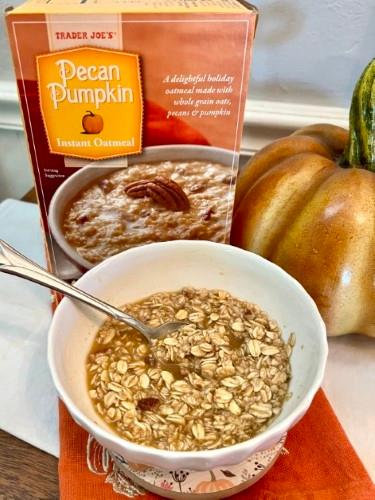 Trader Joe's Pecan Pumpkin Instant Oatmeal