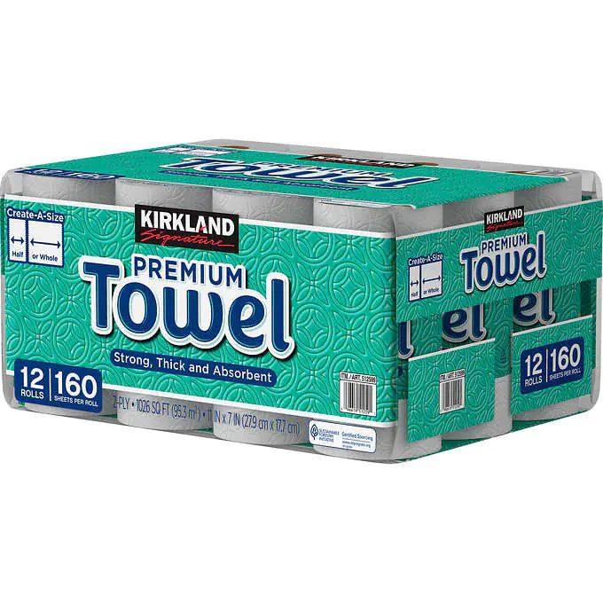 Paper Towels Kirkland Costco 