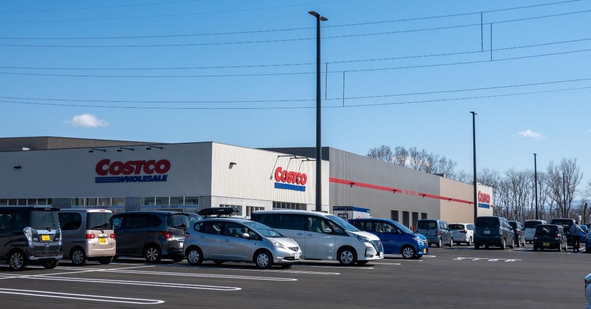 cars parked outside Costco Wholesale