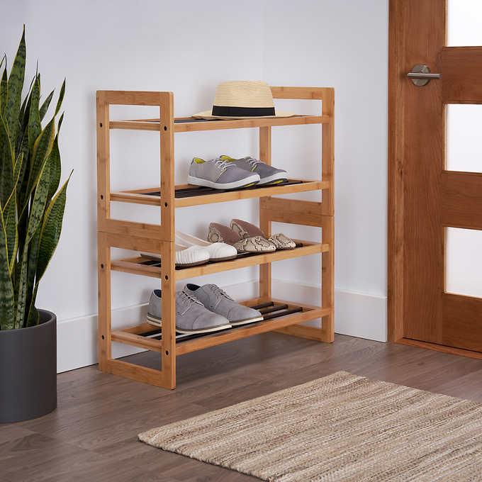 Bamboo shoe rack discount costco