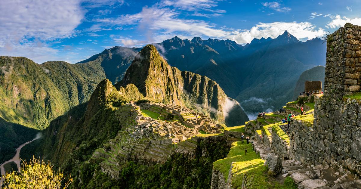 Machu Picchu Inkastatte in Peru