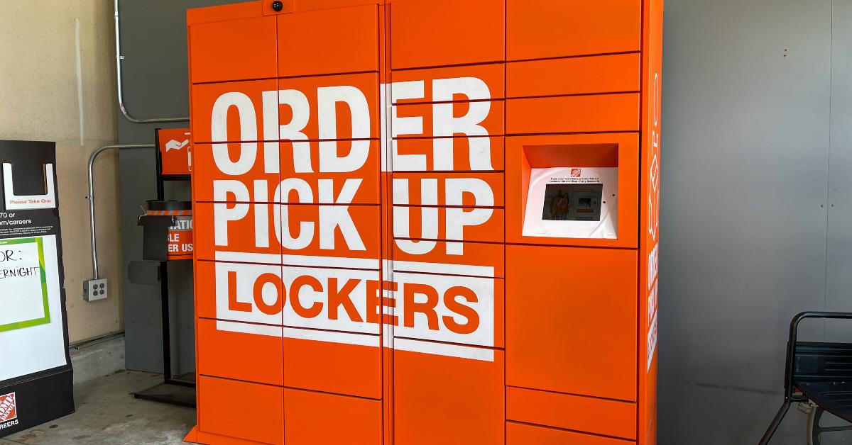 order pickup lockers for online orders