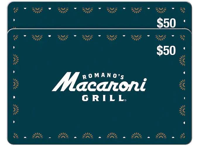 Costco Macoroni Grill gift cards