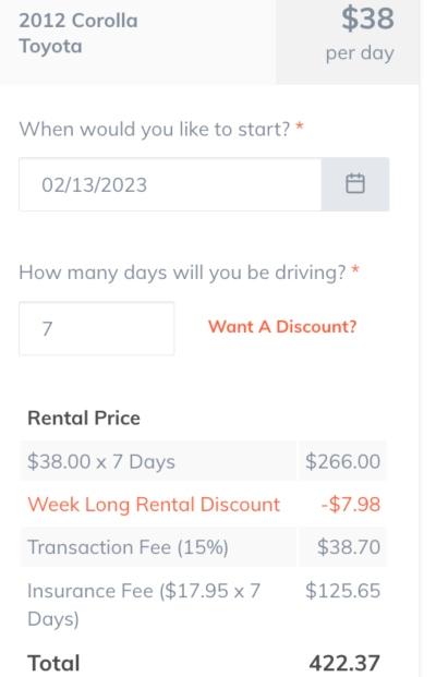 HyreCar screenshot
