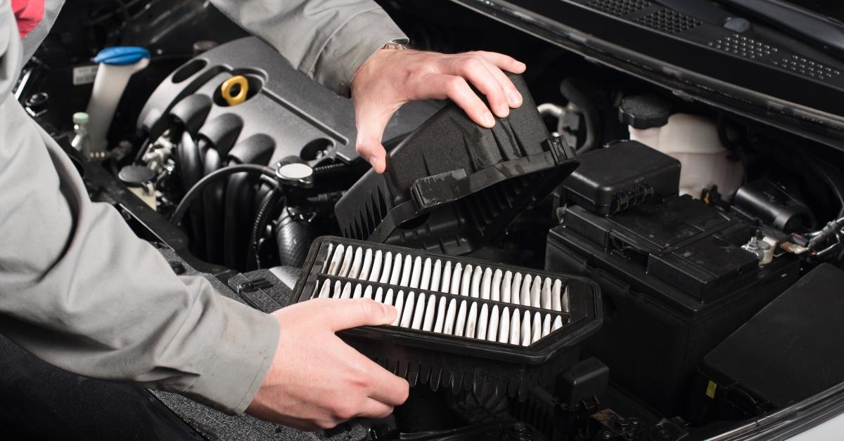 changing the air filter