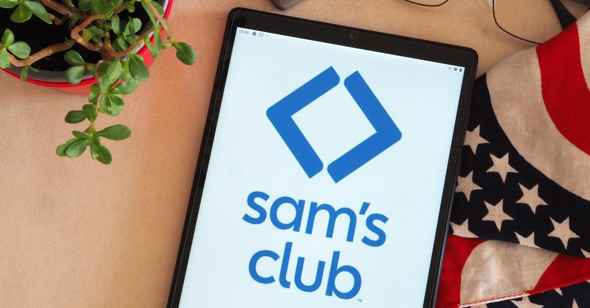  Sam’s Club logo seen displayed on a tablet