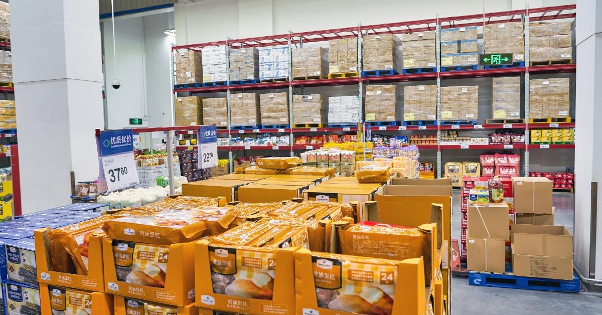Sam's club store in Shenzhen