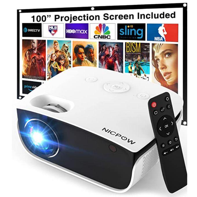 Nicpow outdoor projector Amazon