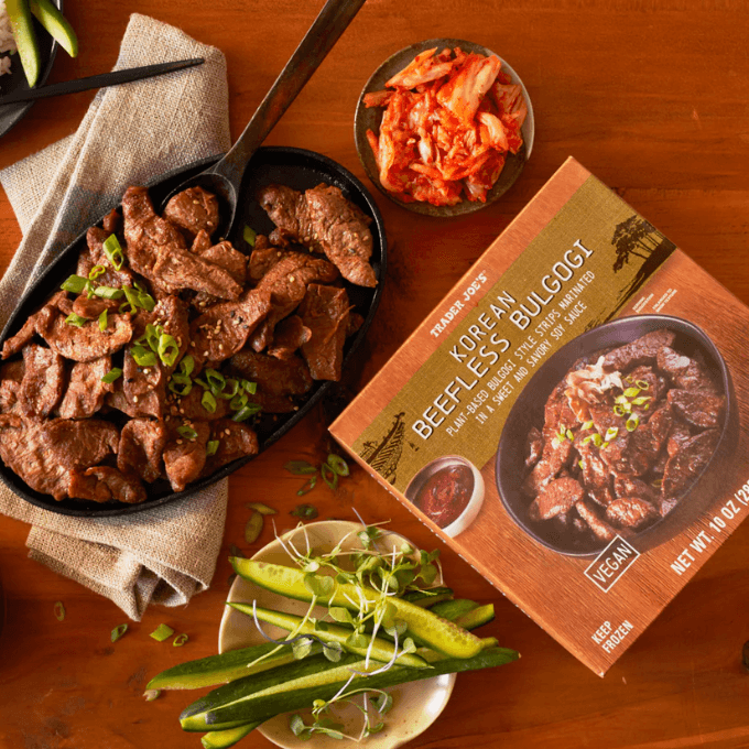 Trader Joe's Korean beefless bulgogi