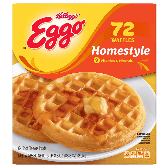 Costco Kellogs Eggo Waffles