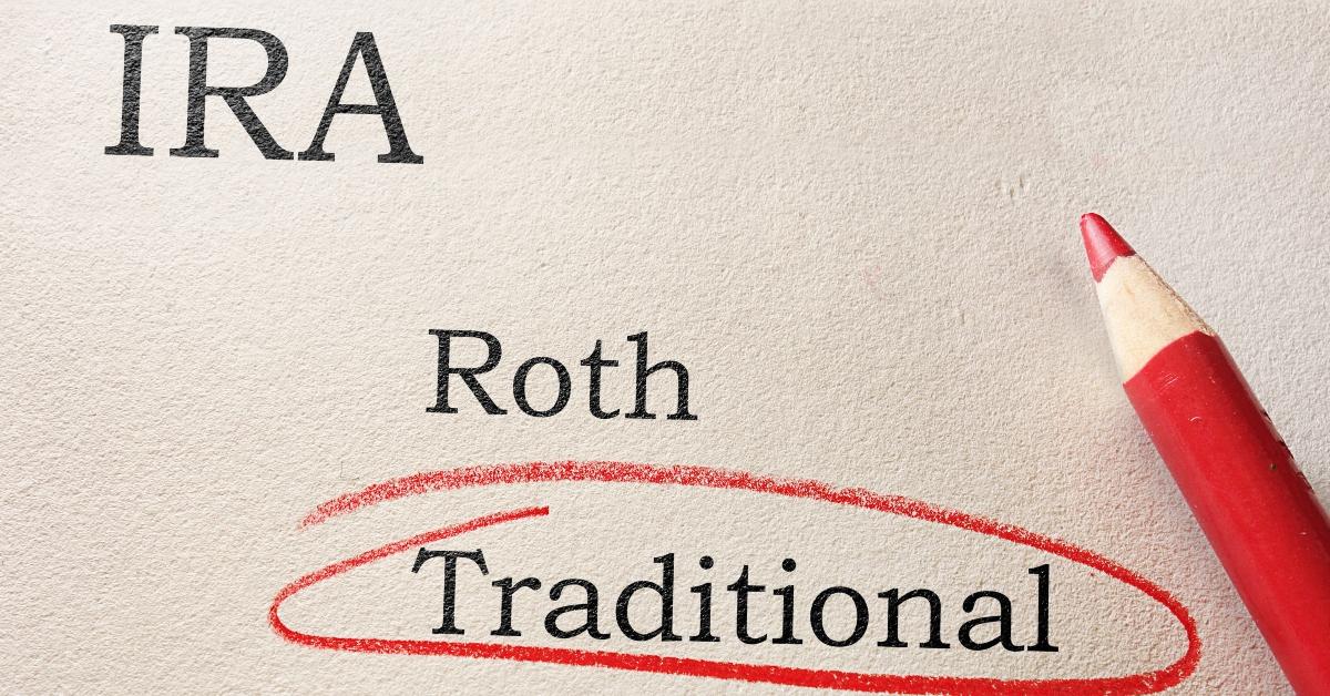 IRA choices circled 