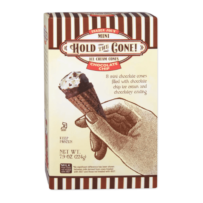 Trader Joe's-Chocolate Chip Hold the Cone