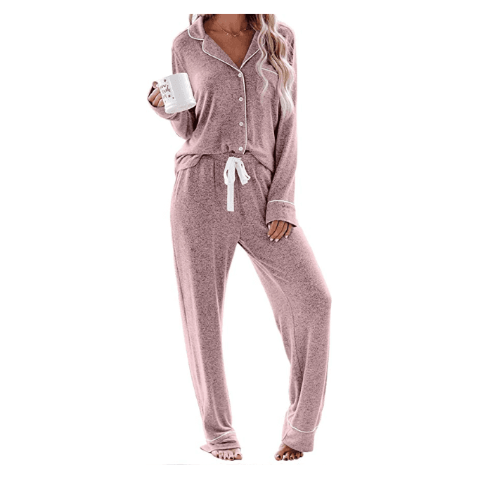 Amazon-Aamikast-brand long-sleeve pajama set