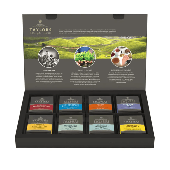 Amazon-Taylors of Harrogate assorted specialty teas box (48-count)