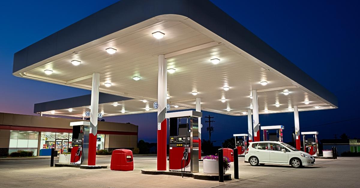 gas station and convenience store