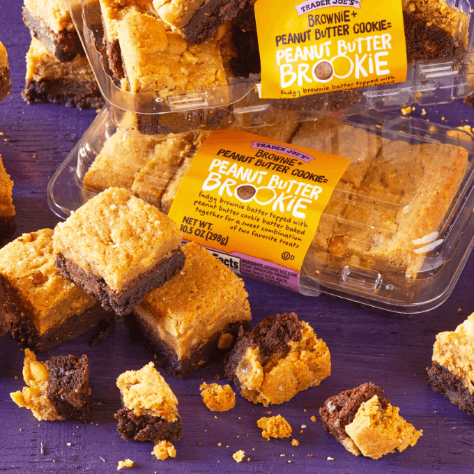 Trader Joe's peanut butter brookie